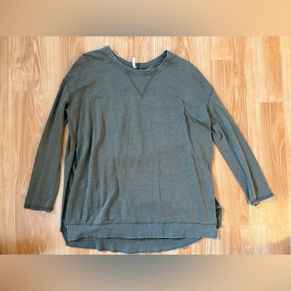 Z Supply Olive Long Sleeve Top